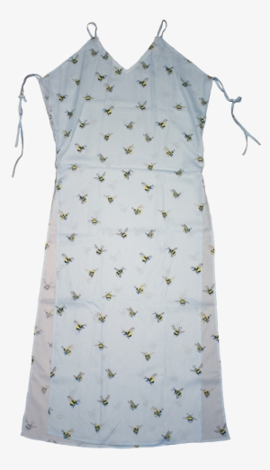 Sheer Bumblebee Dress In Rain - Bumblebee