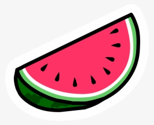 Watermelon Pin - Png - Cartoon Watermelon Transparent Background