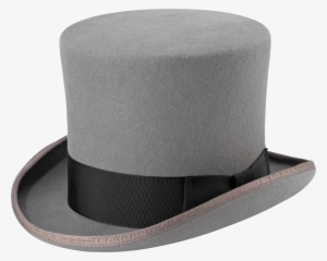 Top Hat Png Transparent Image - Grey Black Top Hat