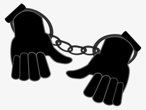 Picture Royalty Free Download Handcuffed Medium Image - Hands In Handcuffs Png