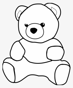 Clip Library Clipart Big Image Png - Big Teddy Bear Drawing