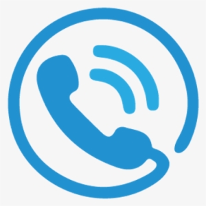 Blue Phone Icon - Transparent Background Phone Logo