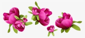 Spring Flowers Decoration Png Clipart - Spring Flowers Vector Png