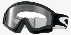 Oakley Ski Glasses Png - Oakley L Frame Mx Male - Matt-black Clear - One Size