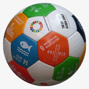 soccer ball eir global goals - sustainable development goals football