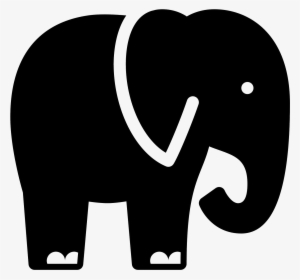 Picture Freeuse Filled Icon Free Download Png And Vector - Icono Elephan Png