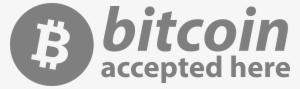 Bitcoin Accepted Here Logo Btc - Bitcoin Accepted Here Svg