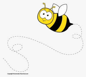 Buzzing Bee Clipart Animal Bee Clipart, Bees - Bumble Bee Flying Clipart