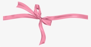 Pink Ribbon Clipart At Getdrawings - Pink Bow Ribbon Png