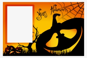 Halloween Photo Frames Halloween Photo Frames Halloween - Three Scary Jack O' Lanterns Happy Halloween Card