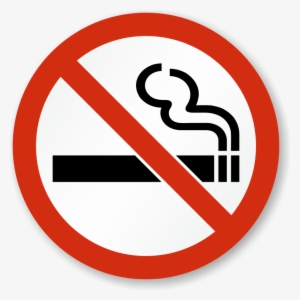 No Smoking Stickers - No Smoking Sign Symbol