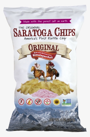 Original - Saratoga Chips Kettle Chips, Original - 8 Oz