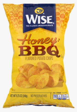 Wise Foods Honey Bbq Potato Chips - Wise Honey Bbq Chips