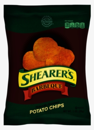 Bbq Potato Chips 1 Oz - Shearer's Foods