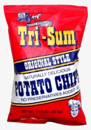 Tri-sum Original Style Potato Chips Snack Pack - Tri Sum Chips