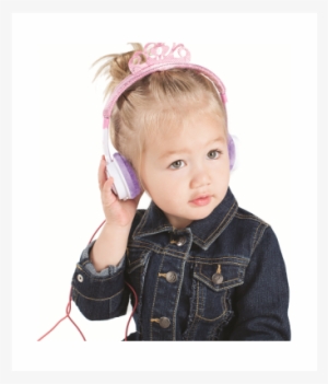 Ifrogz Little Rockers Costume Headphones Pink Tiara - Little Rockers Costume