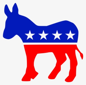 Democratic Donkey Png Clip Transparent - Democratic Party Logo Png