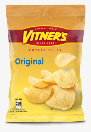 Original Plain Potato Chips - Vitner's Big Bag Potato Chips