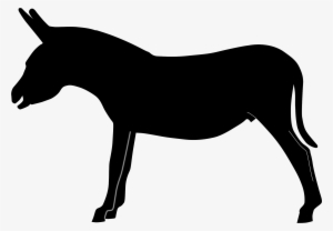 Donkey Silhouette2 Icons Png