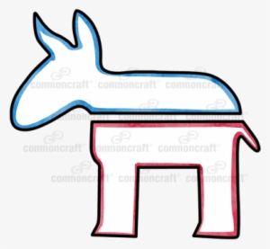 Us Democratic Party Donkey - Democratic Party