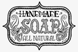 All Natural Handmade Soap Swirl Design Stamp - Handmade Soap Label Design