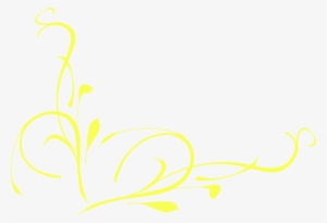 Yellow Swirl Clip Art - Yellow Swirl Transparent Background