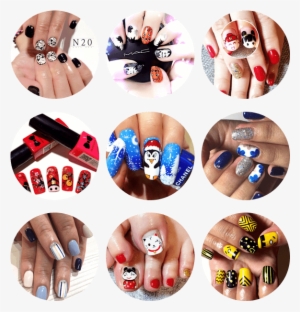 Meticulous Care For Your Nails - Cartoon