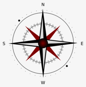 Modern Compass Png Map Compass Png Maps Usually Have - Direction In Map