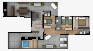 Apto-301 - Floor Plan