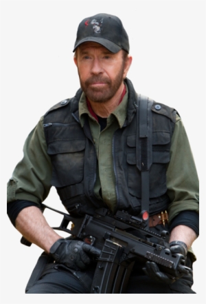 Share This Image - Chuck Norris In Expendables 2