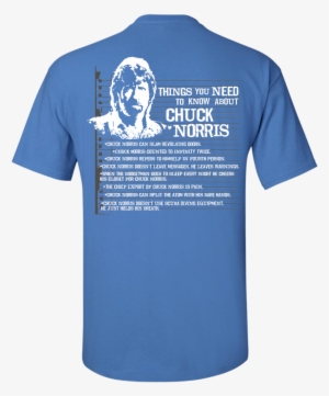 Chuck Norris 10 Things - T-shirt