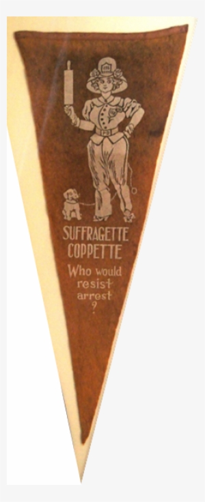 Memr 1909 03 Suffrage Coppette Pennant - Suffragette