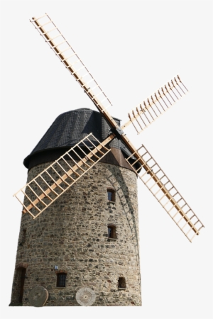 Windmill, Mill, Wing, Wind, Wind Power, Old - Moulin À Vent Png