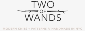 Two Of Wands - Knitting
