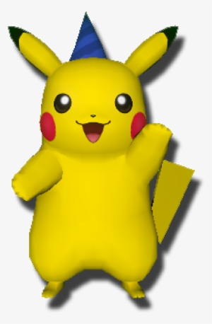 Party Pikachu - Portable Network Graphics