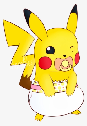 Pikachu Images For Drawing At Getdrawings - Pikachu In A Diaper