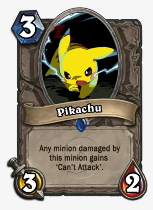 Pikachu - Hearthstone Golden Cards
