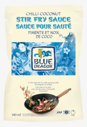 Bluedragon Stirfry 140ml Chillicoconut 300cmyk2013 - Blue Dragon Chili Coconut Stir Fry Sauce