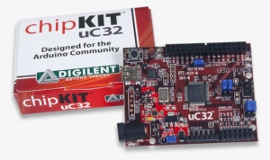 Chipkit Uc32 With Box - Digilent Chipkit Uc32 Basic Microcontroller Board With