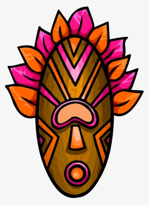 Pink Tiki Mask - Tiki Mask