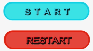 Transparent Button Game - Start Game Button Png