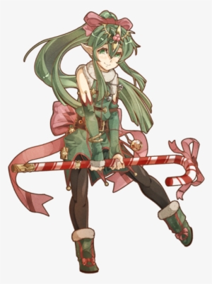 A Christmas Tiki I Did In Honor Of The Fe Heroes Winter - Fire Emblem Tiki Art