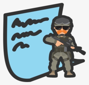 Kryptowar License Soldiers - Cartoon