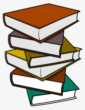 Stack Of Books Clip Art On - Pile Of Book Clipart