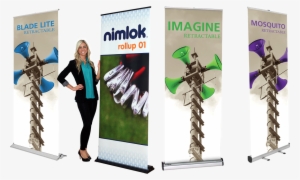 Retractable Banner Stands - Trade Show Display Pull Up