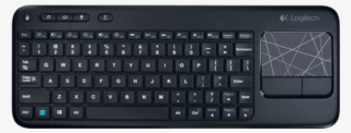 Wireless Touch Keyboard K400 Htpc Keyboard For Pc Connected - K400 Wireless Touch Keyboard, With 3.5 Touchpad,