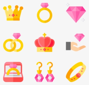 jewelry 50 icons - library