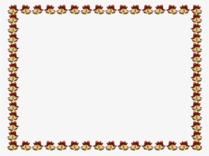 Transparent Gold Borders And Frames Search Results - Christmas Border Png Transparent