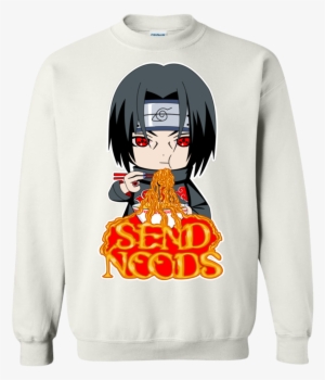 Itachi Send Noods Crewneck Sweater - Funny Star Wars Han Solo And Chewbacca