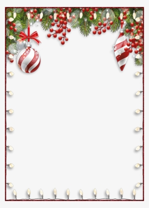 Transparent Clip Art Christmas Borders Clipart Borders - Christmas Day